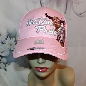Native Pride Hat Embroidered Native Pride Women's